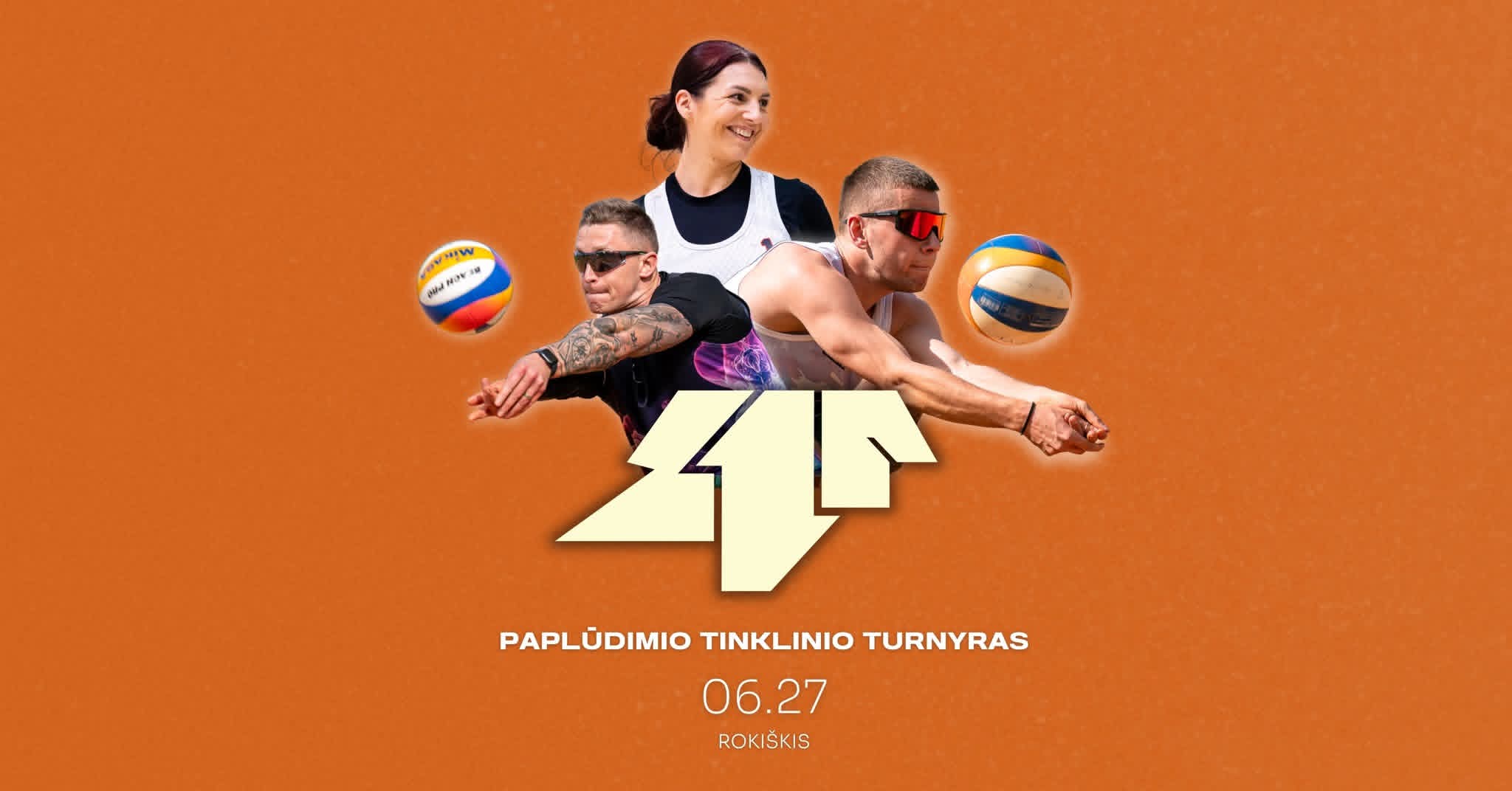 SIP paplūdimio tinklinio turnyras | Rokiškis 06.27