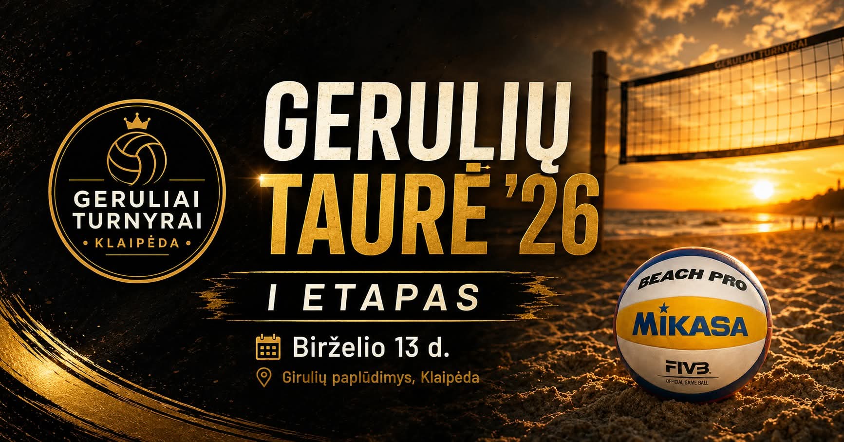 GERULIŲ TAURĖ I ETAPAS (moterys/ vyrai OPEN)
