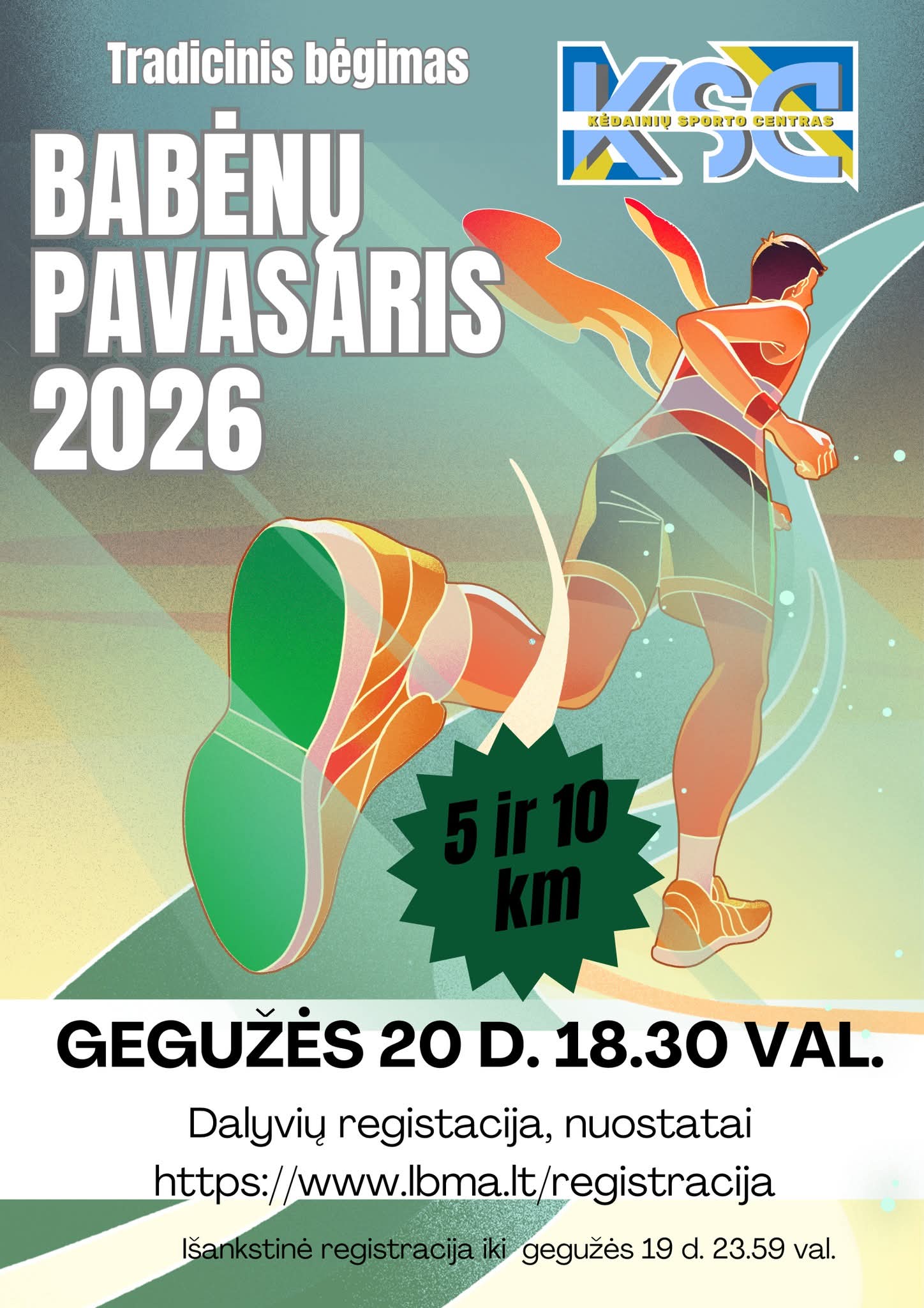 Tradicinis bėgimas "Babėnų pavasaris 2026"