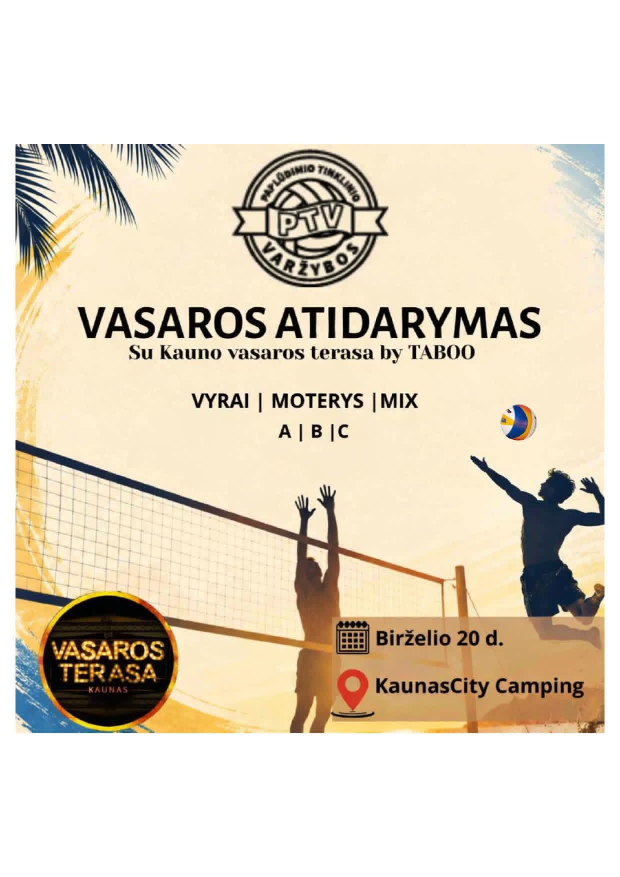PTV vasaros atidarymas su Kauno vasaros terasa by TABOO