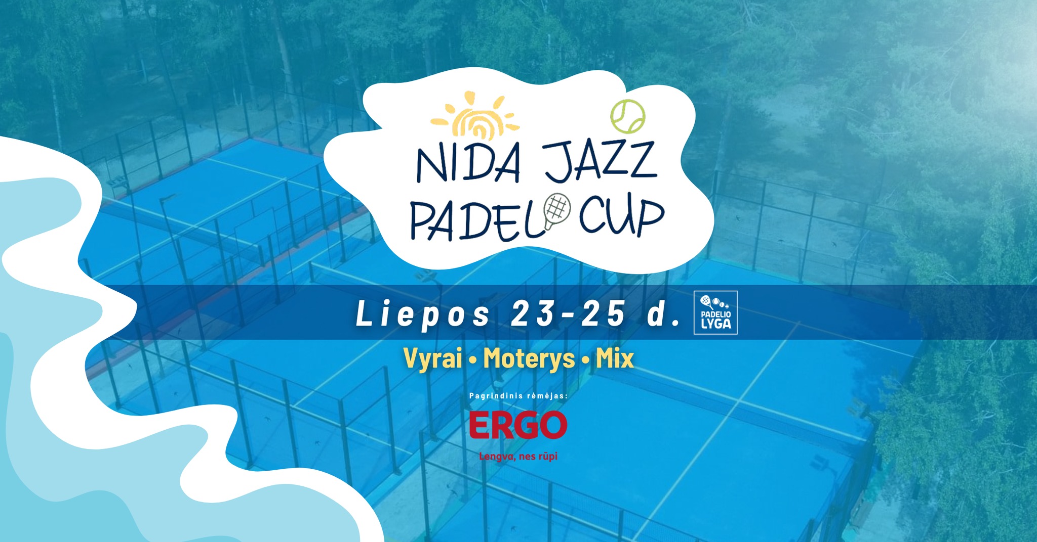 Nida JAZZ Padel CUP 2026 | Padelio turnyras